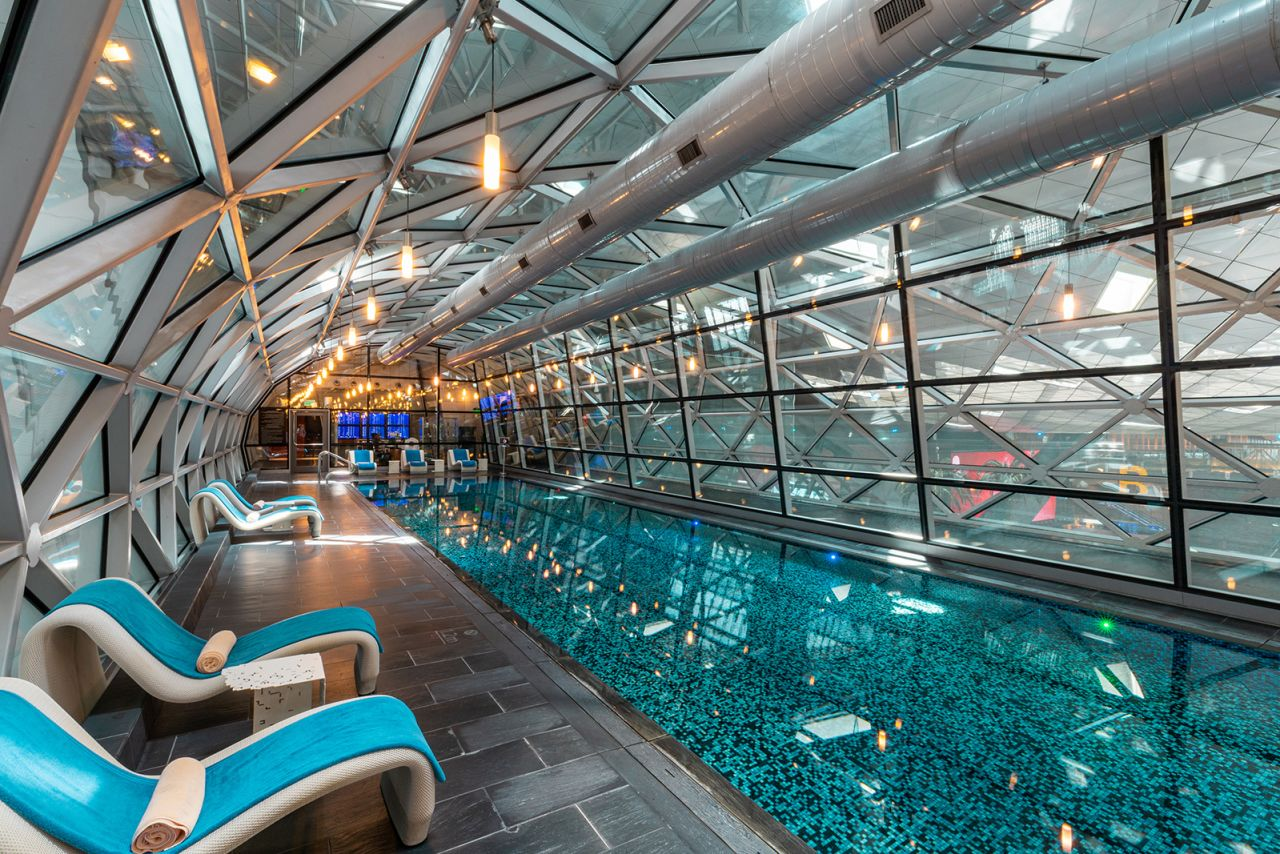 Inside one of the world’s most luxurious airport transit hotels